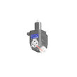 VDI 40, variable angle tool holder, coupling DIN 1809, with internal cooling