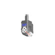 VDI 30, variable angle tool holder, coupling TOEM, with internal cooling