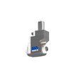 VDI 40, angular&offset tool holder, coupling DIN 5480, with internal cooling, with tapered roller bearings