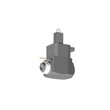 VDI 40, angular tool holder, coupling DIN 1809, no internal cooling, with tapered roller bearings