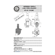 VDI 40. variable angle tool holder. coupling Okuma. with 20bar internal cooling