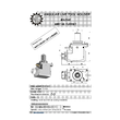BMT 68. ANGULAR tool holder. no internal cooling MAZAK