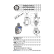 VDI 40. variable angle tool holder. coupling DIN 1809. with 20bar internal cooling