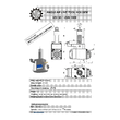 VDI 30. angular tool holder. coupling FLAT(~DIN 1809). no internal cooling. with tapered roller bearings