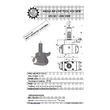 VDI 30. angular tool holder. coupling FLAT(~DIN 1809). no internal cooling. with tapered roller bearings