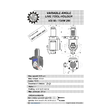 VDI 50. variable angle tool holder. coupling TOEM. with 20bar internal cooling