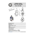 VDI 30. variable angle tool holder. coupling DIN 1809. with 20bar internal cooling