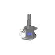 VDI 40, angular tool holder, coupling HAAS, with 80bar internal cooling, same rotation