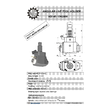VDI 40. angular tool holder. coupling Okuma. with 80bar internal cooling. with tapered roller bearings
