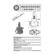 VDI 40. angular tool holder. coupling Okuma. no internal cooling. with tapered roller bearings