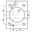 BMT 44, ANGULAR tool holder, no internal cooling NAKAMURA