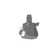 VDI 40, angular tool holder, coupling TOEM, with internal cooling, with tapered roller bearings