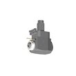 VDI 40, angular tool holder, coupling TOEM, with internal cooling, with tapered roller bearings