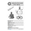 VDI 40. angular tool holder. coupling TOEM. with 80bar internal cooling. with tapered roller bearings