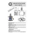 VDI 40. angular tool holder. coupling TOEM. with 20bar internal cooling. with tapered roller bearings