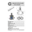 VDI 40. angular tool holder. coupling DIN 5480 Sauter synchron . with 80bar internal cooling. with tapered roller bearings