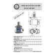 VDI 40. angular tool holder. coupling DIN 5480 Sauter synchron . with 20bar internal cooling. with tapered roller bearings