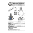 VDI 40. angular tool holder. coupling DIN 5480 Sauter synchron . with 20bar internal cooling. with tapered roller bearings