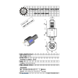 VDI 50. straight tool holder. coupling DIN 5480 Sauter synchron . with 20bar internal cooling