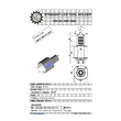 VDI 50. straight tool holder. coupling DIN 1809. with 20bar internal cooling