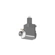 VDI 50, angular tool holder, coupling DIN 1809, no internal cooling