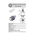 VDI 40. straight tool holder. coupling DIN 5482 Sauter . with 20bar internal cooling