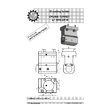 Boring bar holder. with internal coolant supply. OKUMA