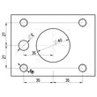 BMT 40, ANGULAR tool holder, with 80bar internal cooling MURATEC