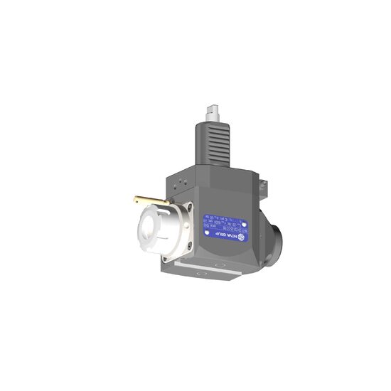 VDI 30, angular tool holder, coupling DIN 1809, with 80bar internal cooling