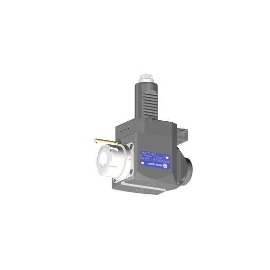 VDI 30, angular tool holder, coupling DIN 5480, with 80bar internal cooling