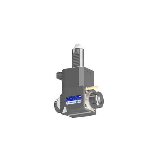 VDI 30, angular tool holder, coupling DIN 5480, with 80bar internal cooling