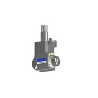 VDI 30, angular tool holder, coupling DOG CLUTCH, with internal cooling