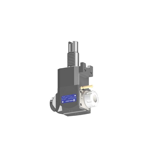 VDI 30, angular tool holder, coupling DOG CLUTCH, with 80bar internal cooling