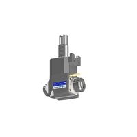 VDI 30, angular tool holder, coupling DOG CLUTCH, with 80bar internal cooling