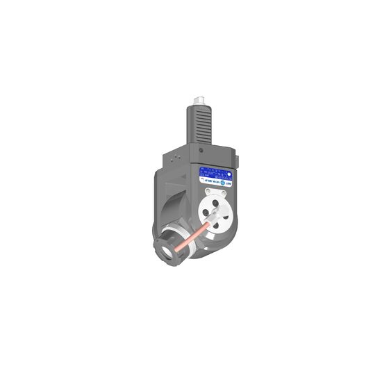 VDI 30, variable angle tool holder, coupling FLAT(~DIN 1809), no internal cooling