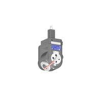 VDI 30, variable angle tool holder, coupling DIN 1809, with internal cooling
