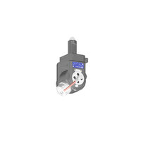 VDI 30, variable angle tool holder, coupling DIN 5480, with internal cooling