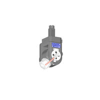 VDI 30, variable angle tool holder, coupling TOEM, with internal cooling