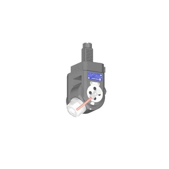 VDI 30, variable angle tool holder, coupling TOEM, with internal cooling