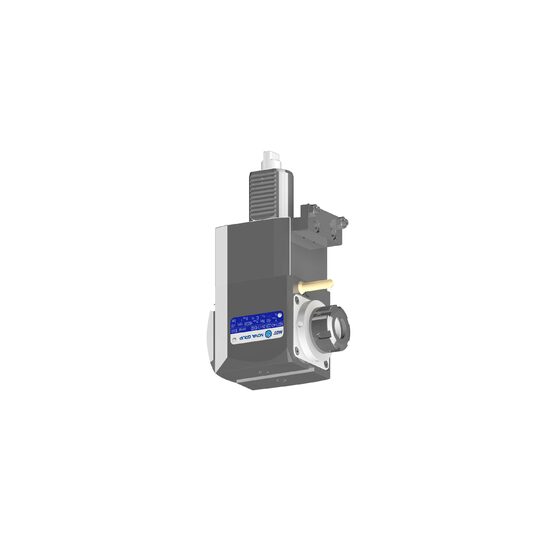 VDI 40, angular tool holder, coupling DIN 1809, no internal cooling