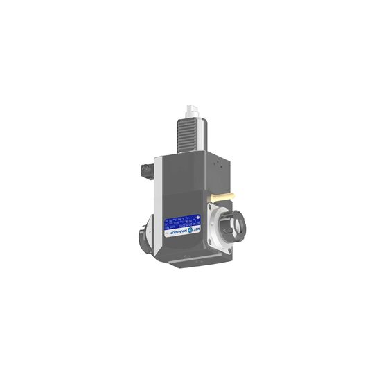 VDI 40, angular tool holder, coupling DIN 1809, with 80bar internal cooling