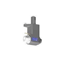 VDI 40, angular tool holder, coupling FLAT(~DIN 1809), with 80bar internal cooling