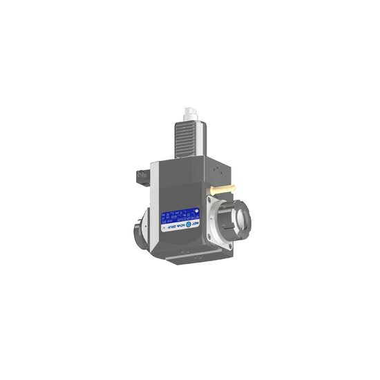 VDI 40, angular tool holder, coupling DIN 1809, with 80bar internal cooling