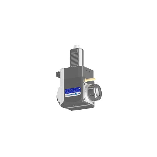 VDI 40, angular tool holder, coupling DIN 5480, with internal cooling