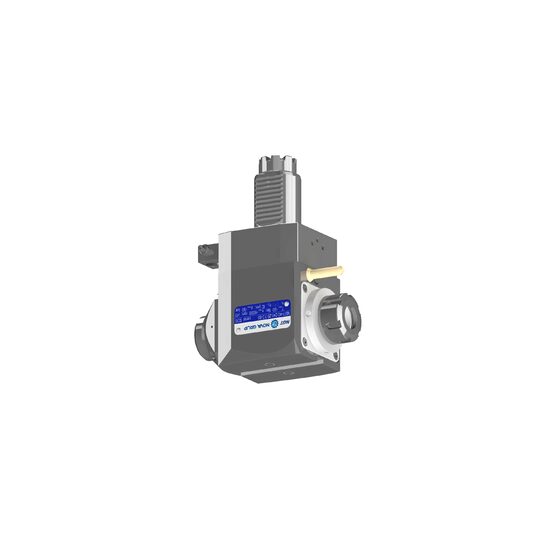 VDI 40, angular tool holder, coupling TOEM, with 80bar internal cooling