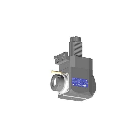 VDI 40, angular tool holder, coupling TOEM, with internal cooling