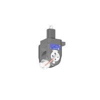 VDI 40, variable angle tool holder, coupling DIN 1809, with internal cooling