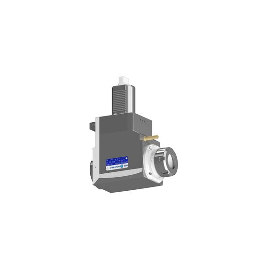 VDI 50, angular tool holder, coupling DIN 1809, no internal cooling