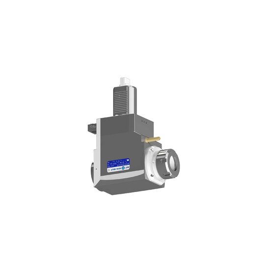 VDI 50, angular tool holder, coupling DIN 1809, no internal cooling