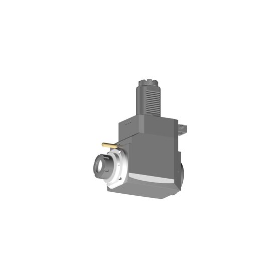 VDI 50, angular tool holder, coupling TOEM, with 80bar internal cooling